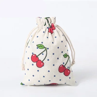 Jute Bag Packaging - 100pcs Pattern Style Jute Bag Sack
