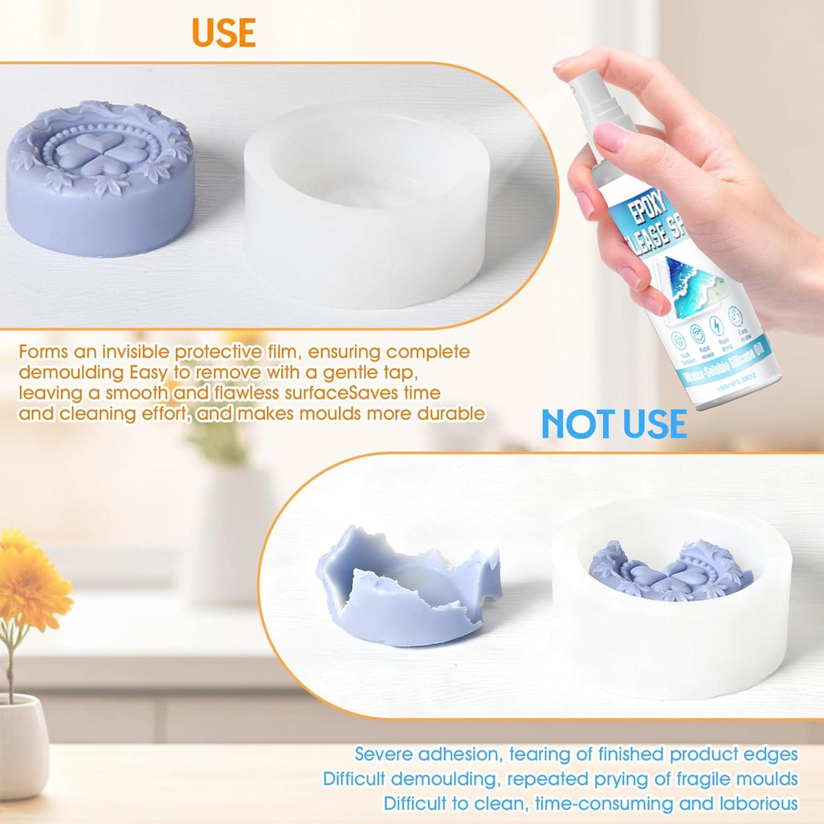 100ml Silicone Release Spray E - đánh giá và giá Candle Making Tutorial