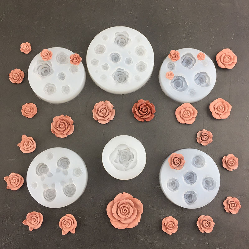 3D Rose Flower Shape Leaf Sili - đánh giá và giá Candle Making Tutorial