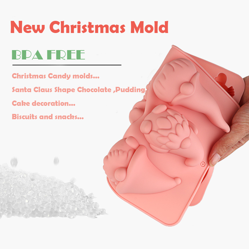 6-Cavity Christmas Gnome Cake  - đánh giá và giá Candle Making Uk