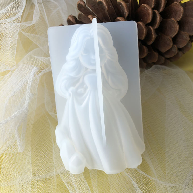 3D Cute Princess Silicone Cand - đánh giá và giá Candle Making Tutorial
