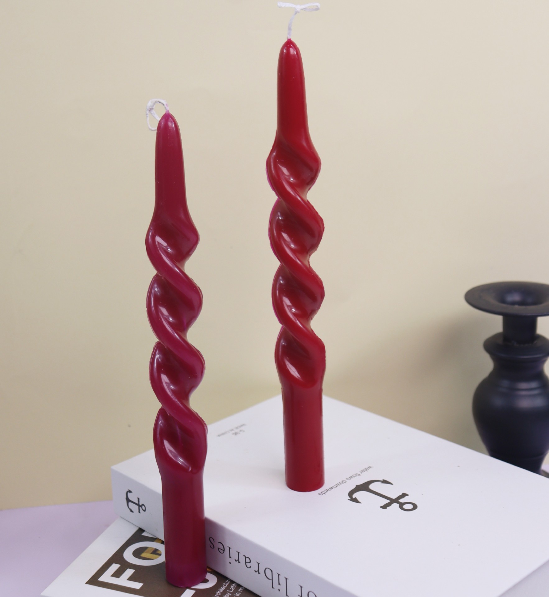 XOẮN Sọc Cột Acrylic Nến Khuôn - đánh giá và giá Candle Making Kit