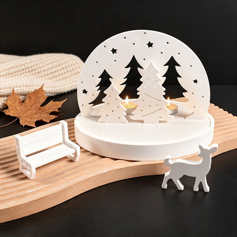 Christmas Elk Tealight Candle  - đánh giá và giá Candle Making Tutorial