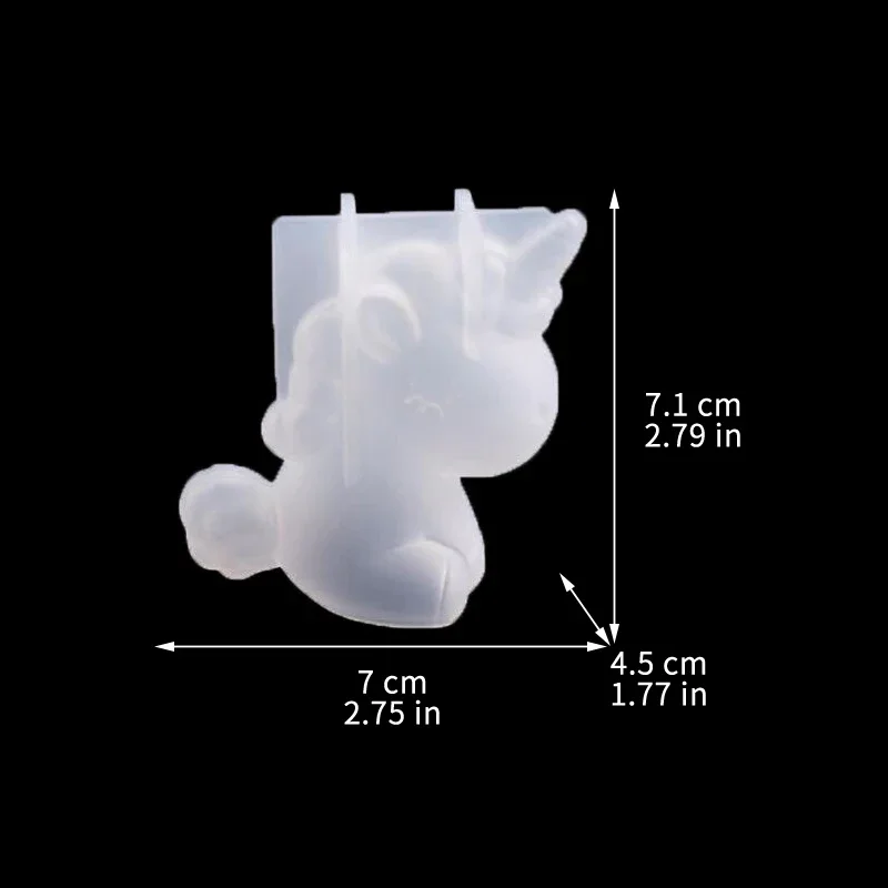 3D Geometric Silicone Unicorn  - đánh giá và giá Candle Making Tutorial