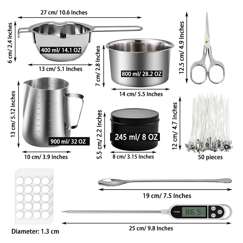 Glintmos DIY Candle Making Kit - đánh giá và giá Candle Making Kit