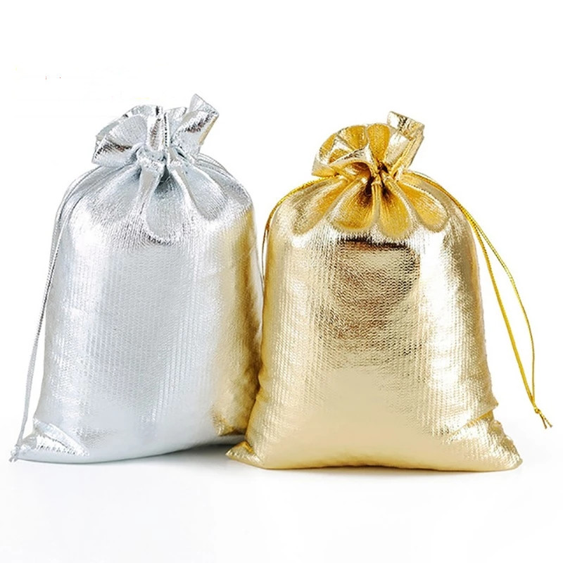 50 Cái/lốc 7X9Cm 9X12Cm Vàng B - đánh giá và giá Jute Bag Packaging