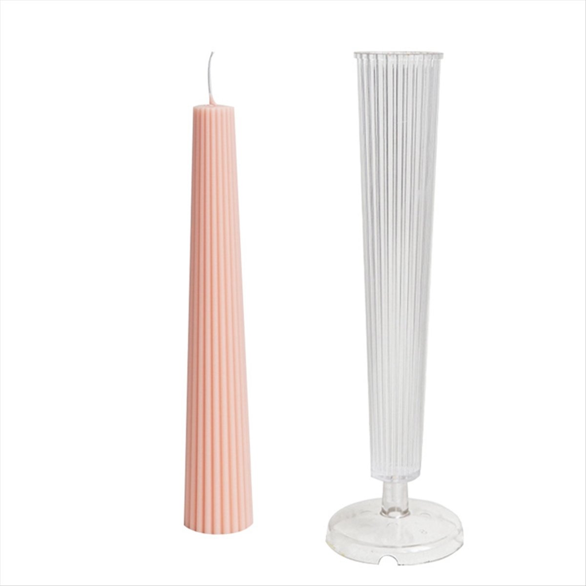 *ABAB Striped Long Pole Column - đánh giá và giá Candle Making Kit