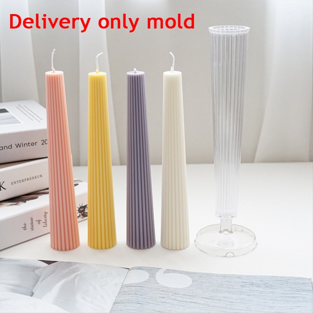 *ABAB Striped Long Pole Column - đánh giá và giá Candle Making Kit