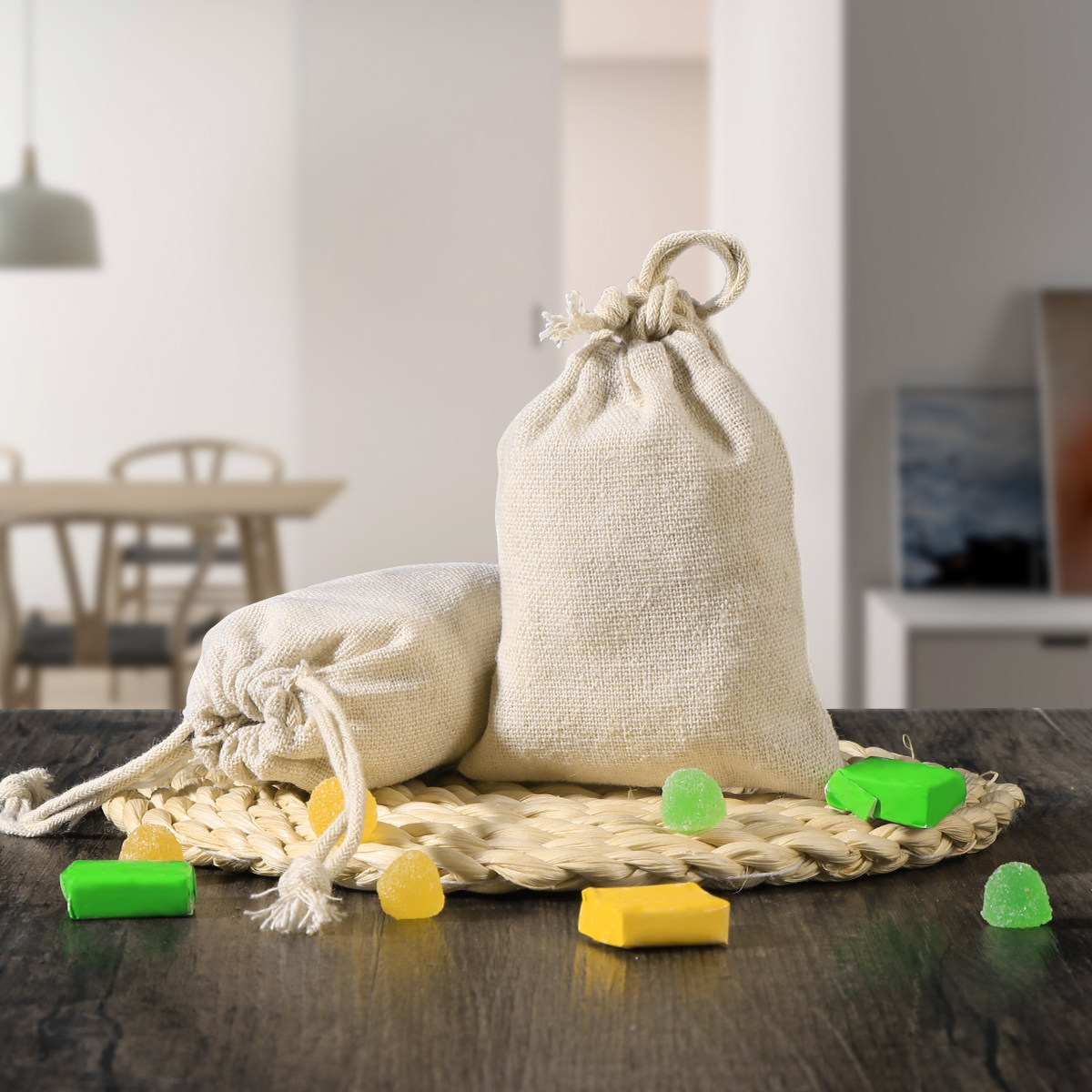 10Pcs Strong Reusable Jute Lin - đánh giá và giá Jute Bag Packaging