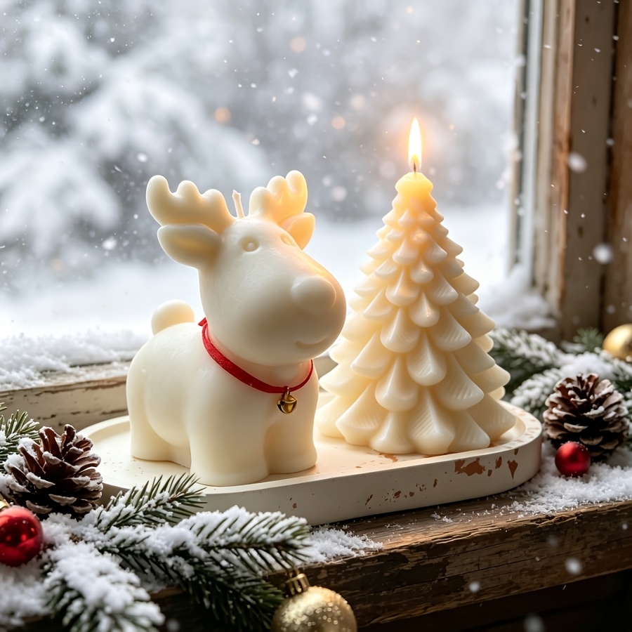Clay Silicone Mold 3pcs Set: C - đánh giá và giá Candle Making Kit