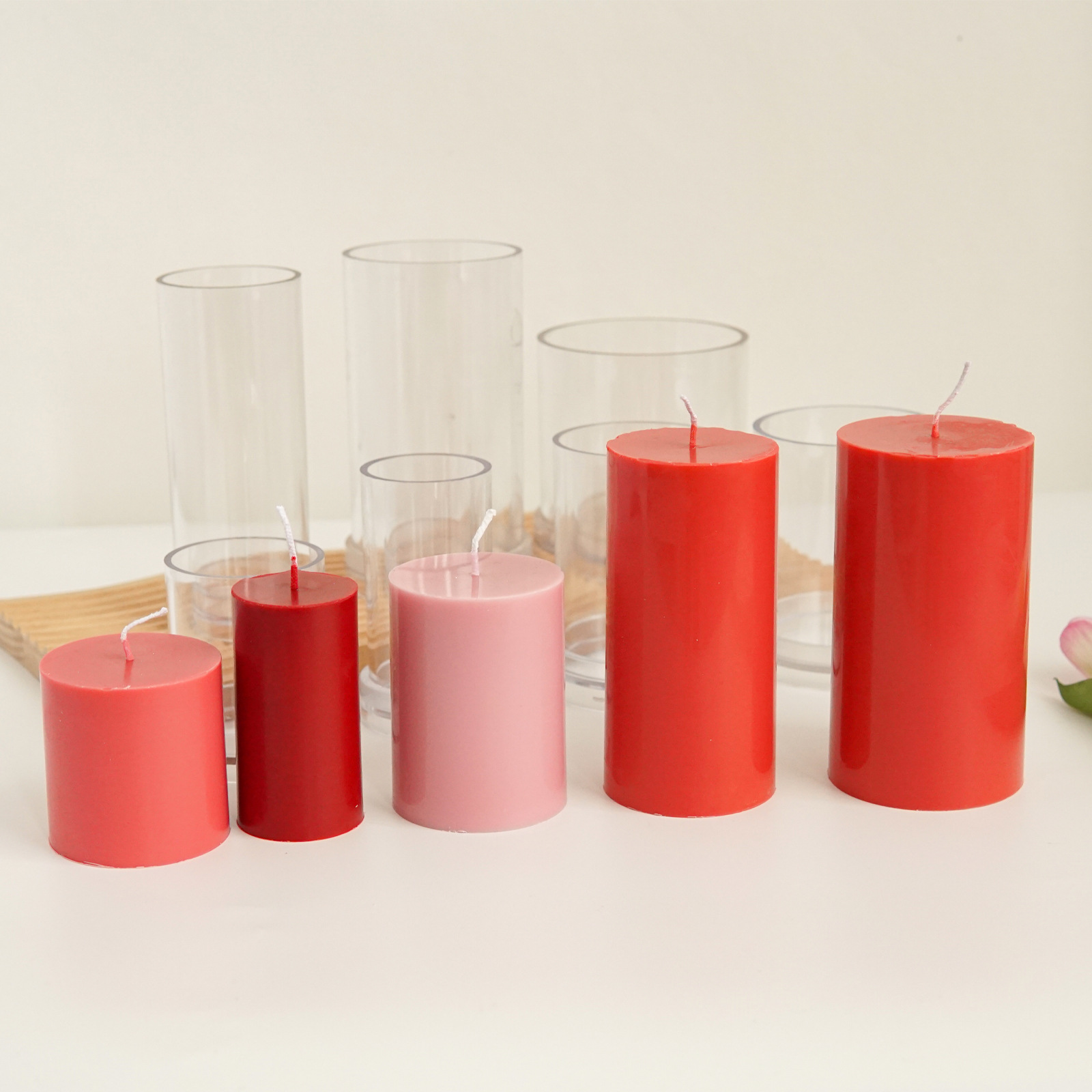 Khác Nhau 3D Hình Trụ Xông Khu - đánh giá và giá Candle Making Kit
